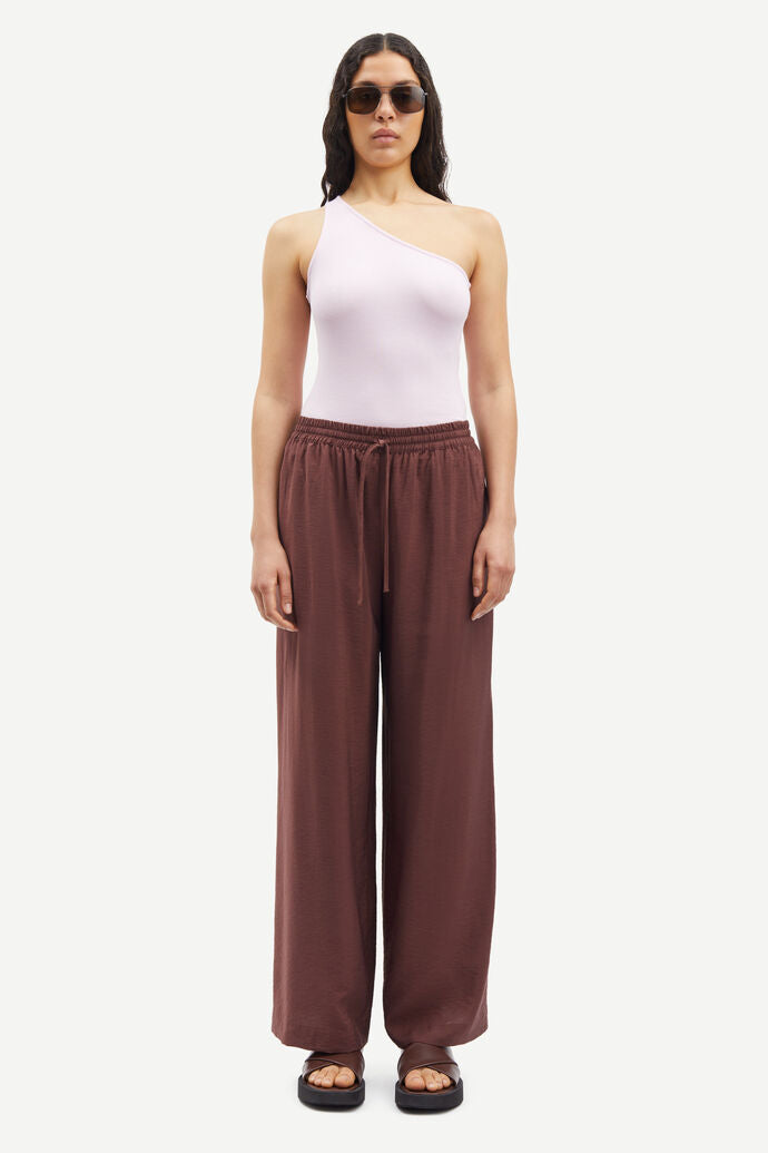 SAHELENA pants BROWN STONE