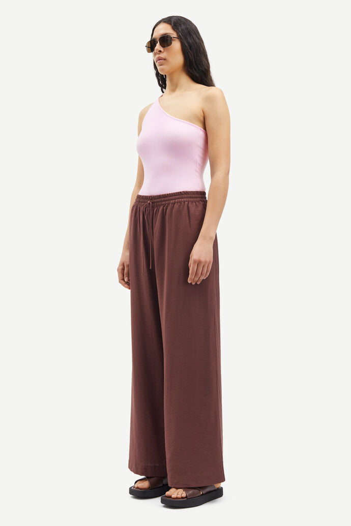 SAHELENA pants BROWN STONE