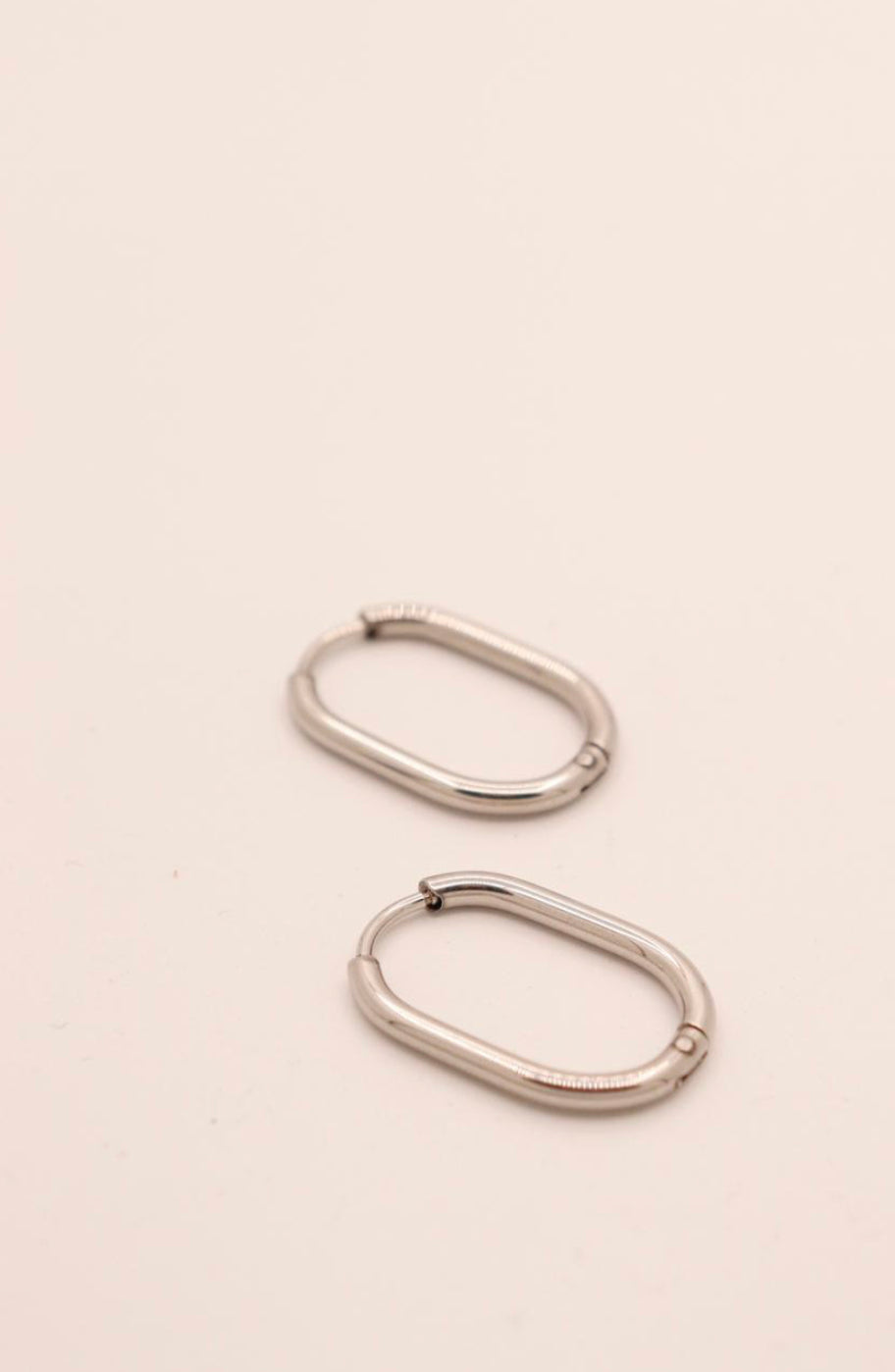 MORGANE oorbellen ZILVER