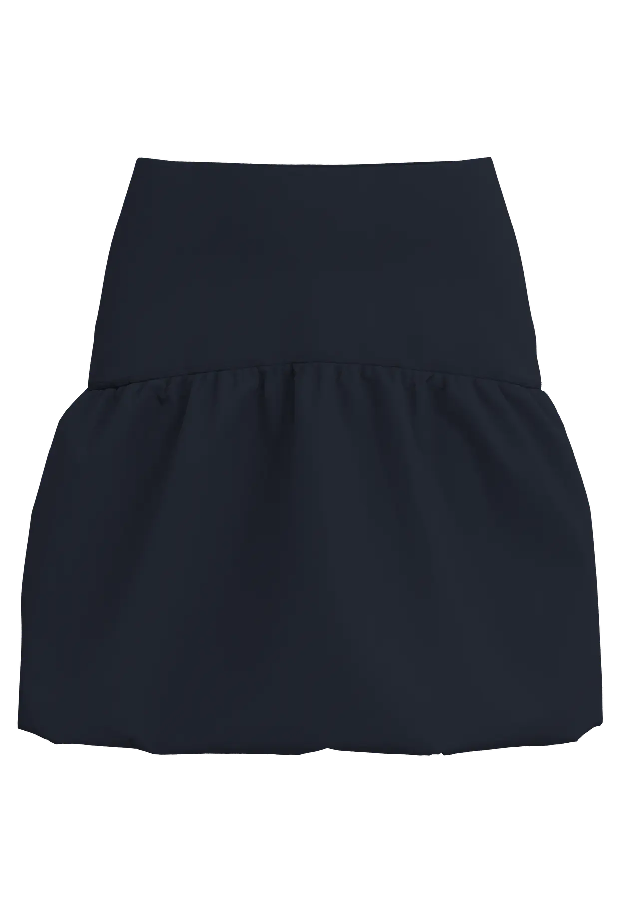 SLWDELIA MW short bubble skirt DARK SAPPHIRE