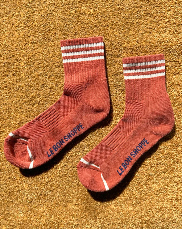 GIRLFRIEND Socks TERRACOTTA