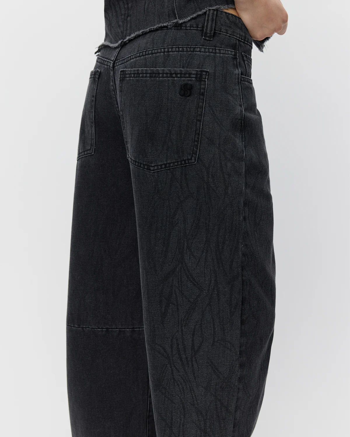 HAVANASW Jeans Washed Black