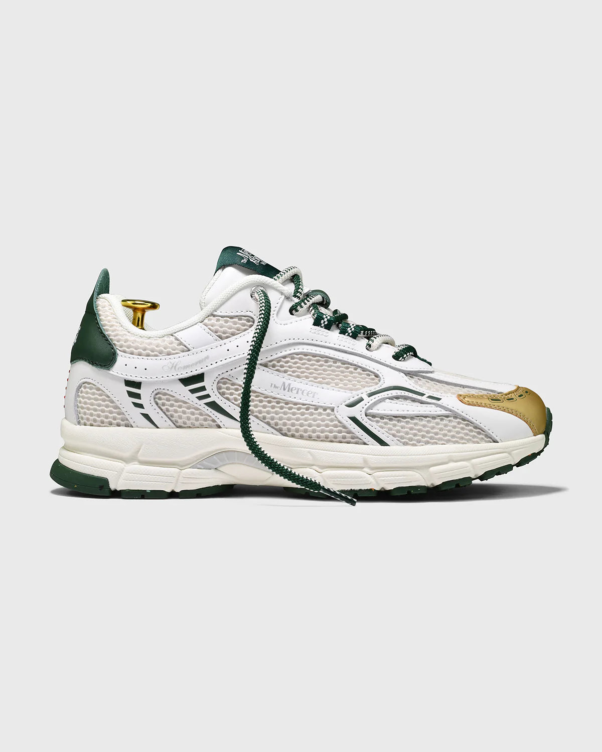 MERCER Re-run Baseball White/green