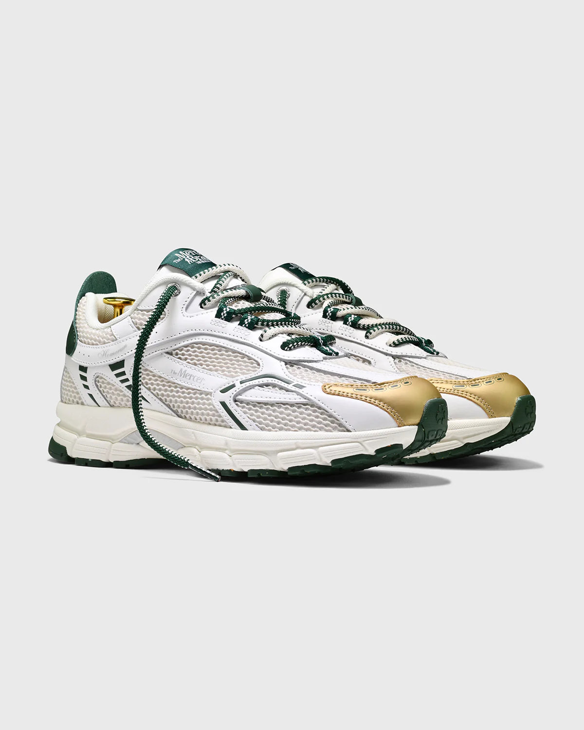 MERCER Re-run Baseball White/green