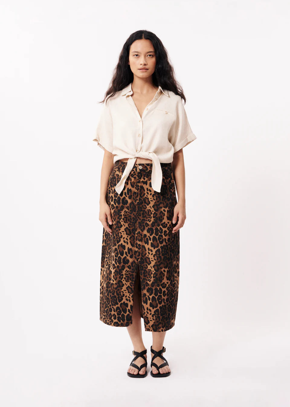 NASSIA Skirt leopard