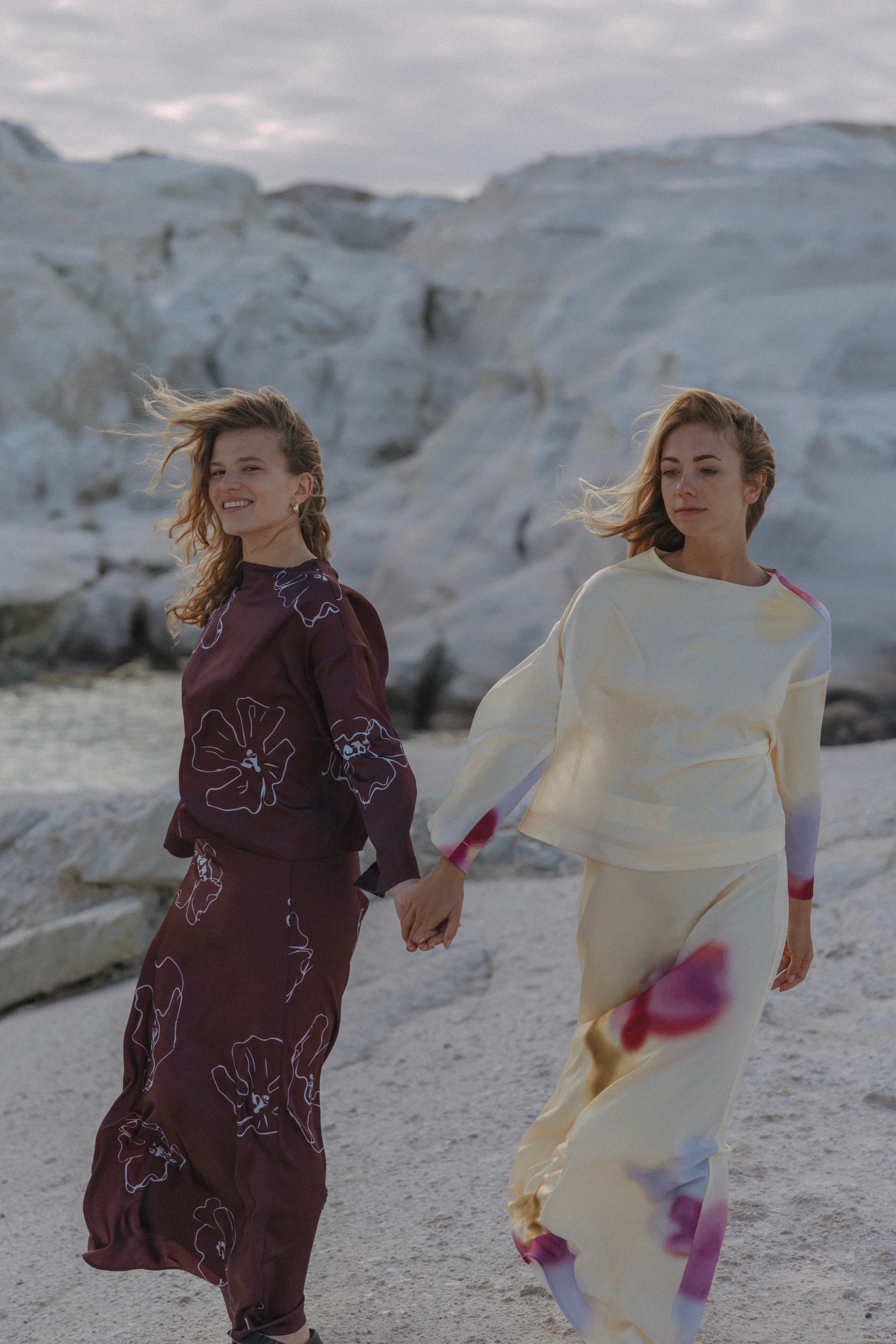 SUNSHINE Skirt - Yellow Digital Print