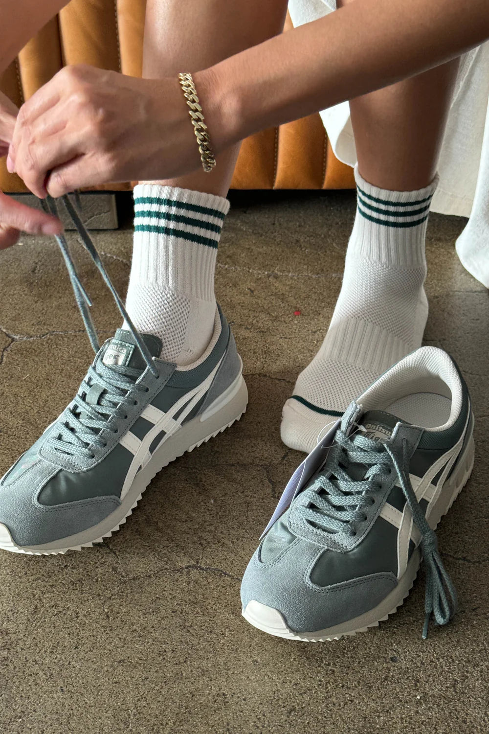 GIRLFRIEND socks EGRET