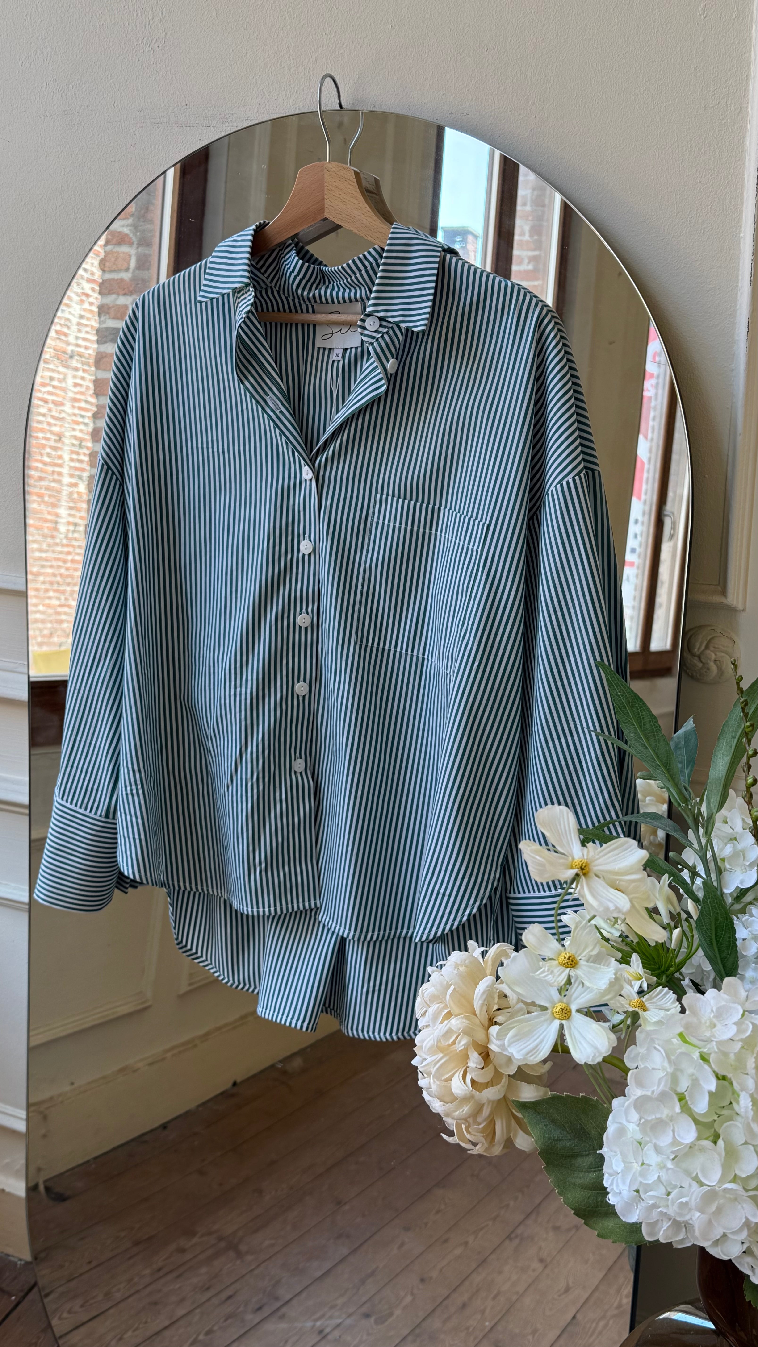 BAILEY Blouse stripe green