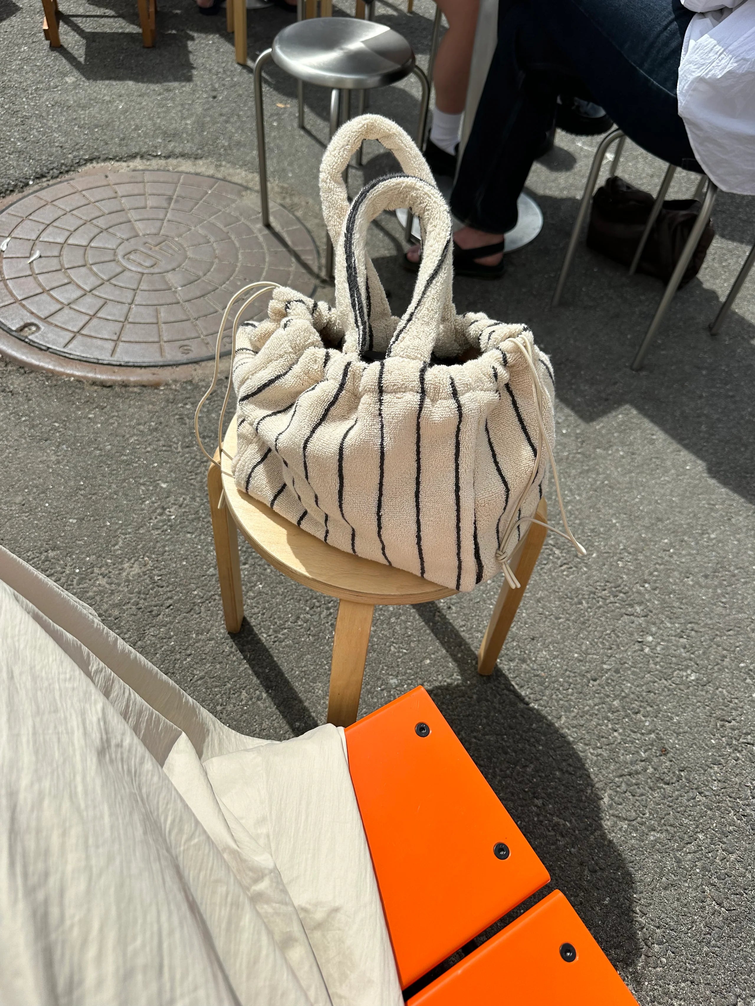 NARAM Handbag Small CREME & INK