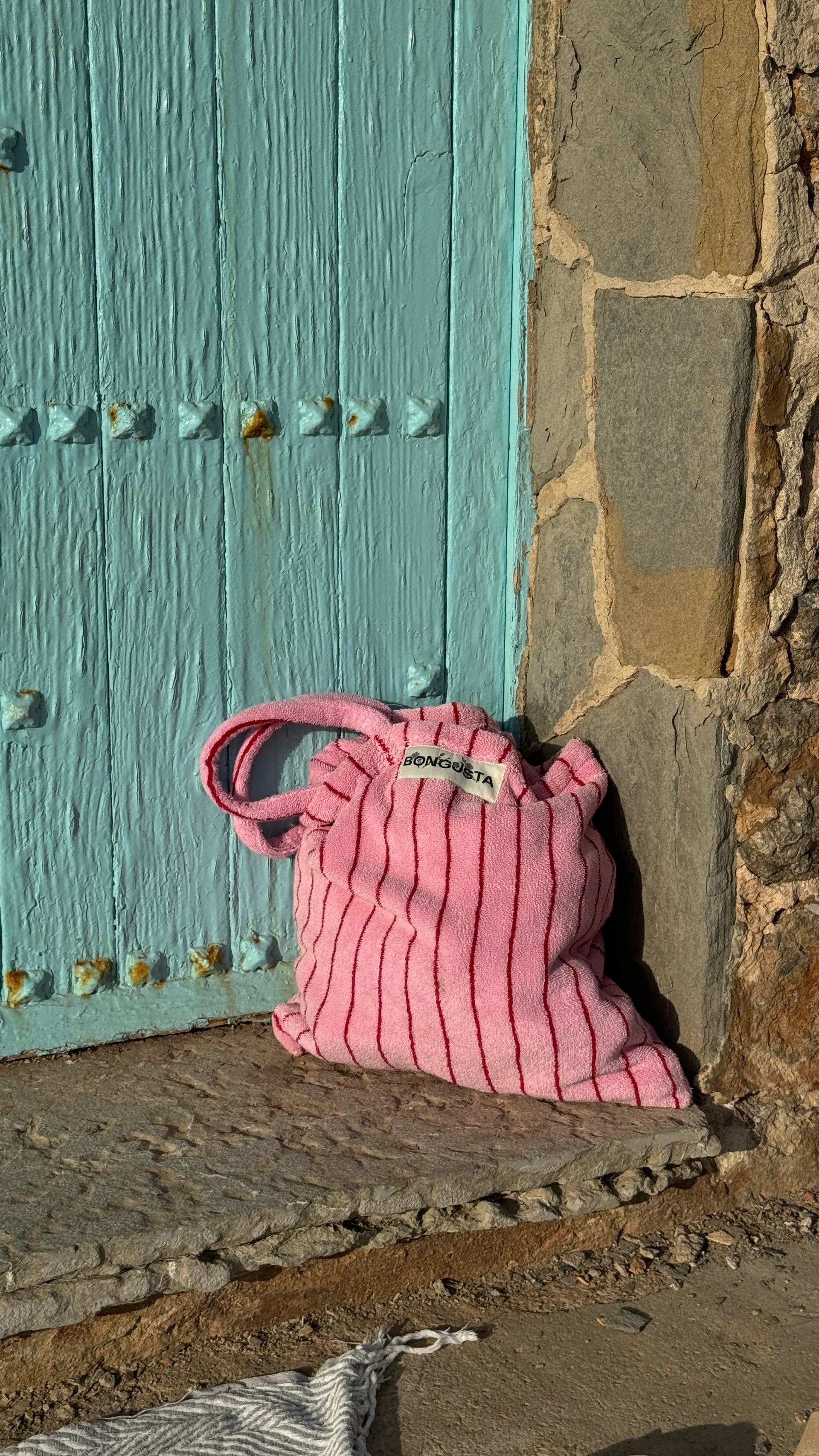 NARAM Totebag BABY PINK & SKI PATROL