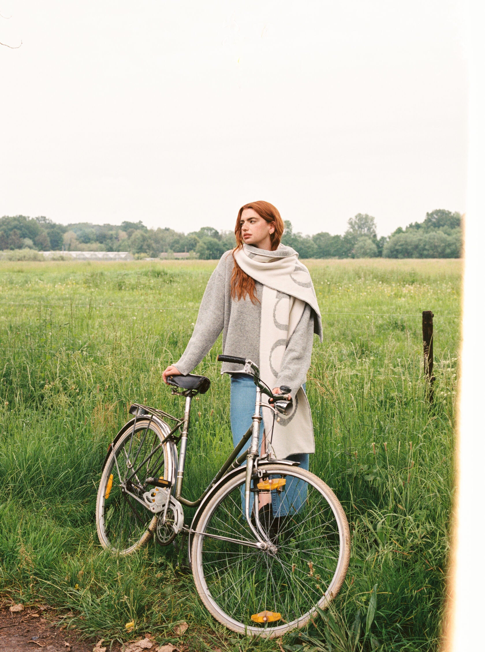 WILLOW Scarf Grey