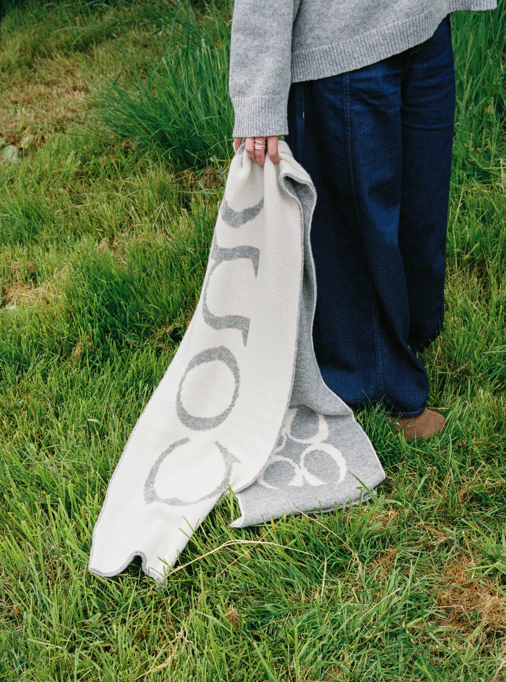 WILLOW Scarf Grey