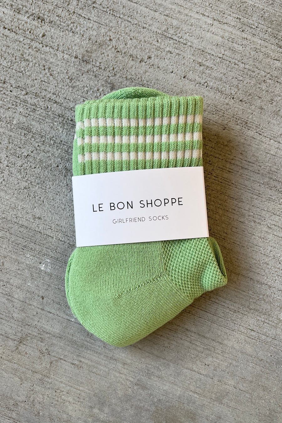 GIRLFRIEND socks GREEN LEAF