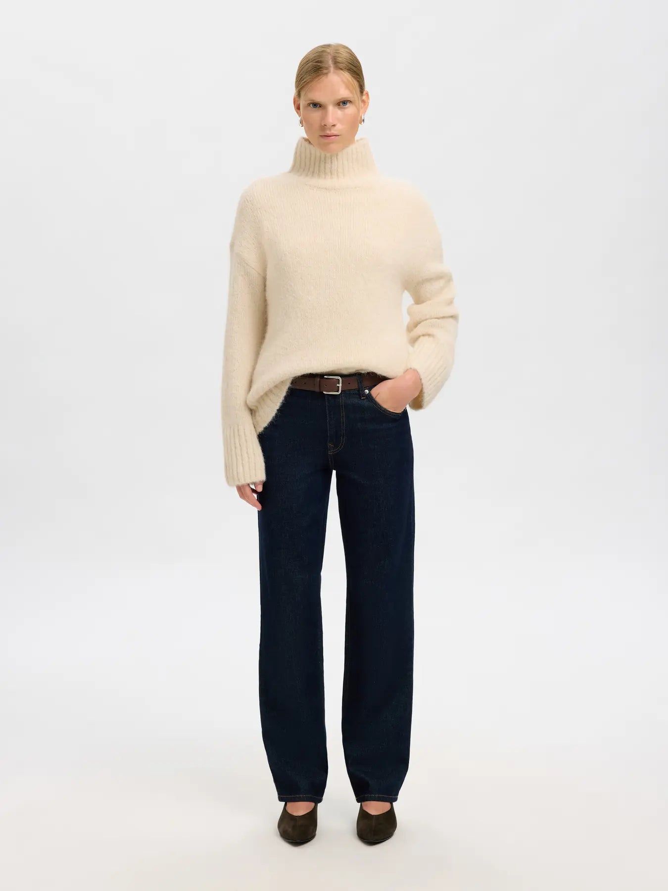 SLFGABRIELLA Knit - Birch