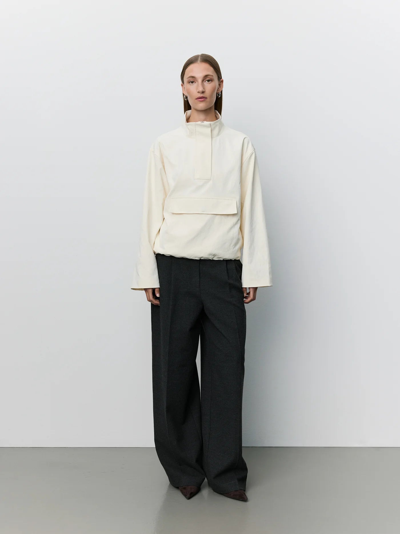 LAIKASW Half Zip Jacket - Cream