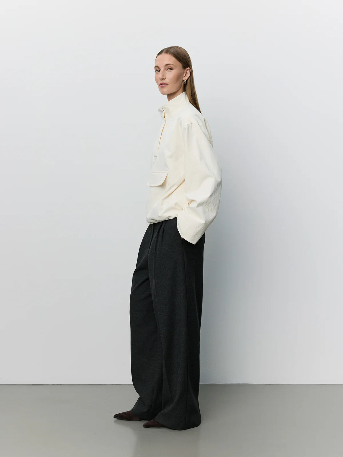 LAIKASW Half Zip Jacket - Cream