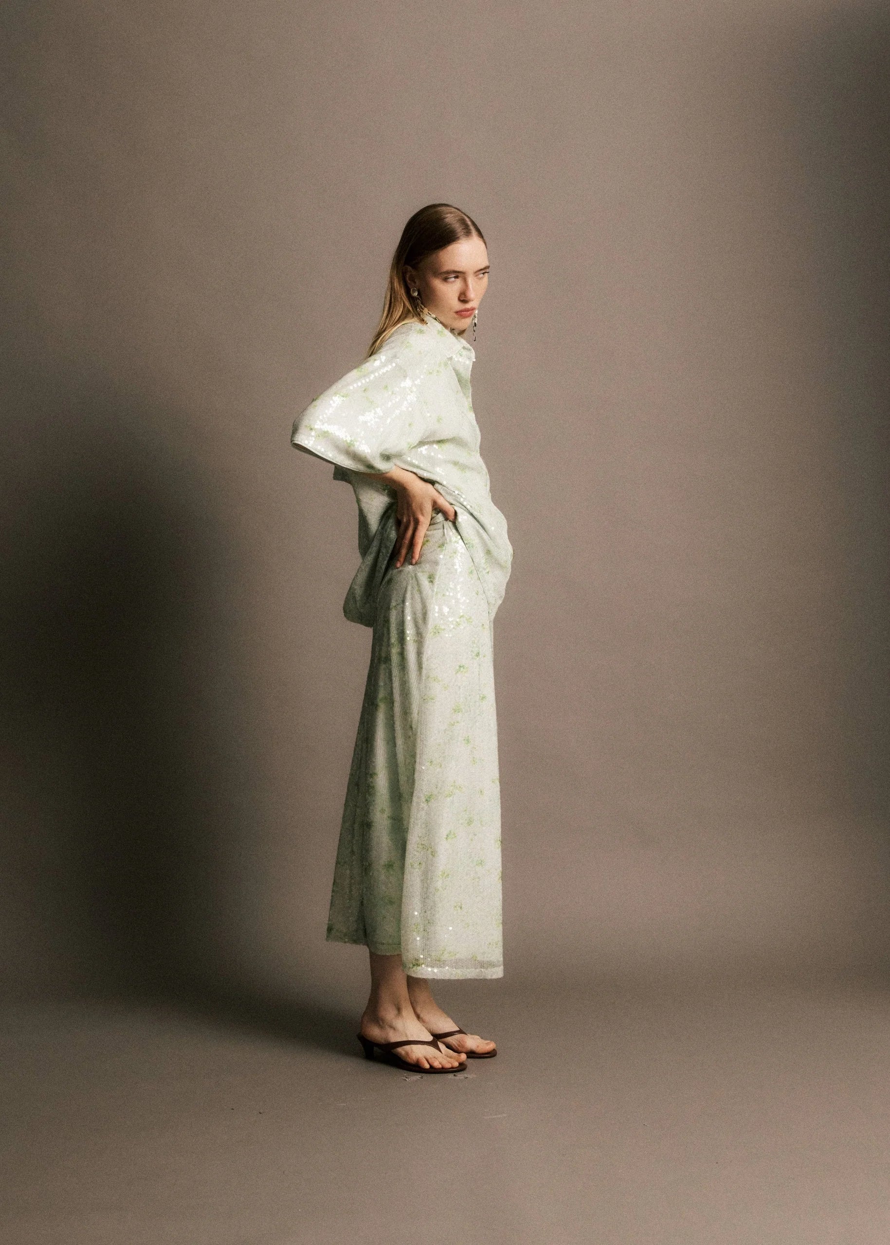 SWAN skirt GREEN