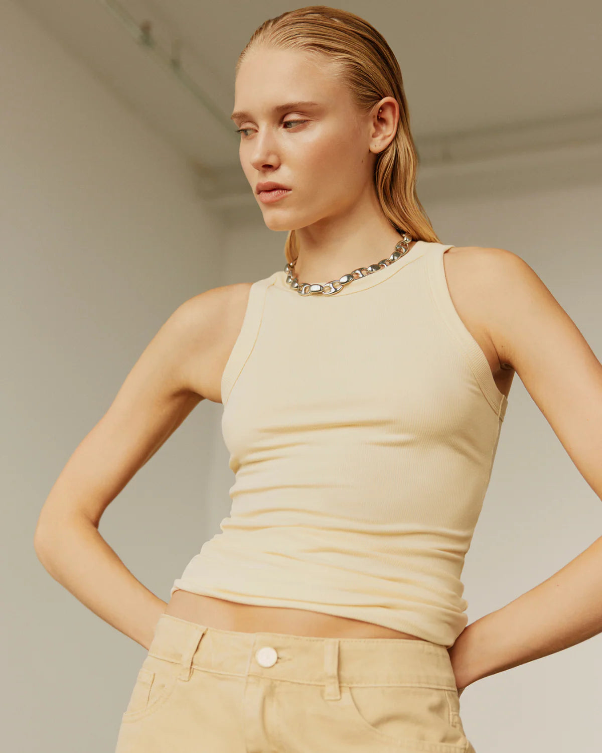 JULLIESW Top - Yellow