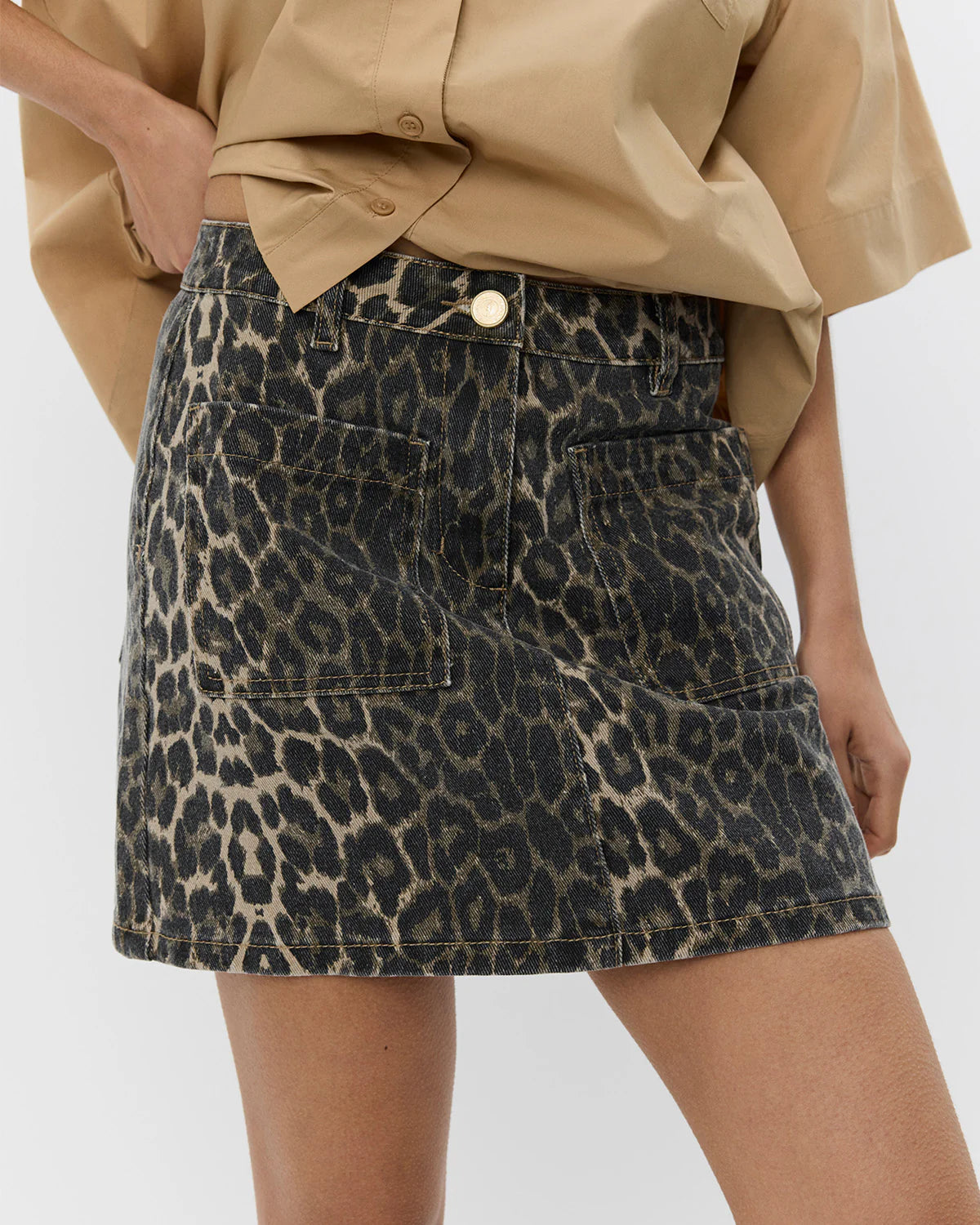 LEONA Skirt Leopard