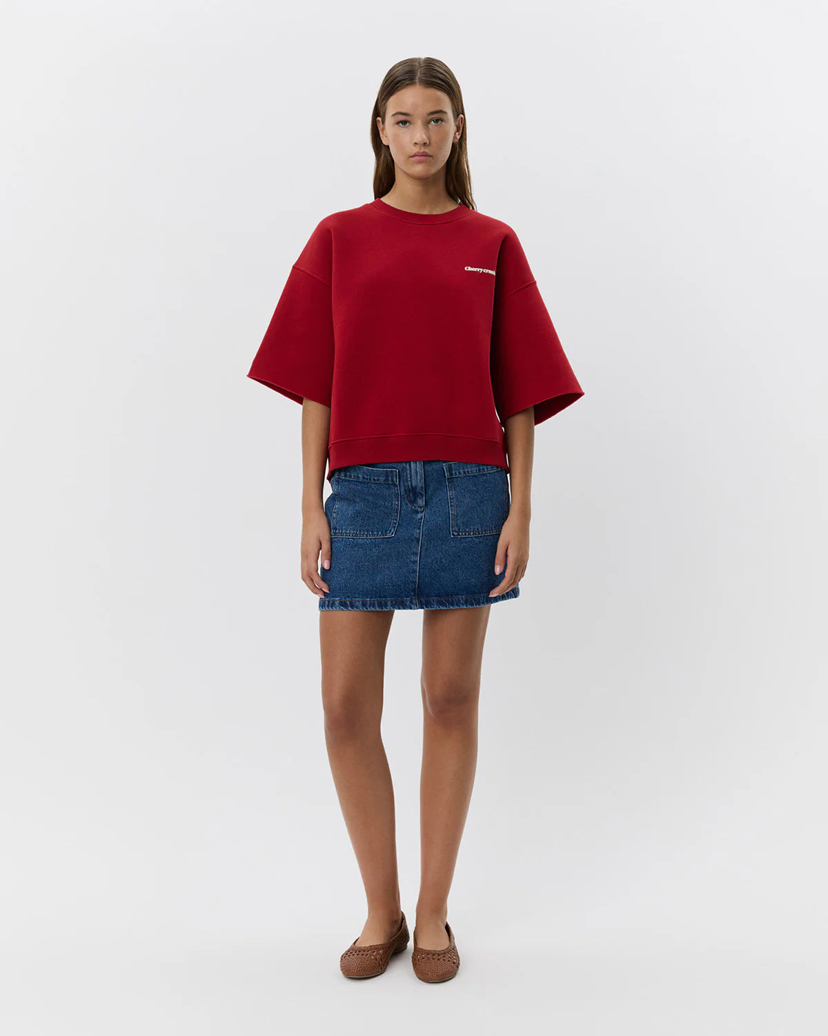 LEONA Skirt Denim Blue