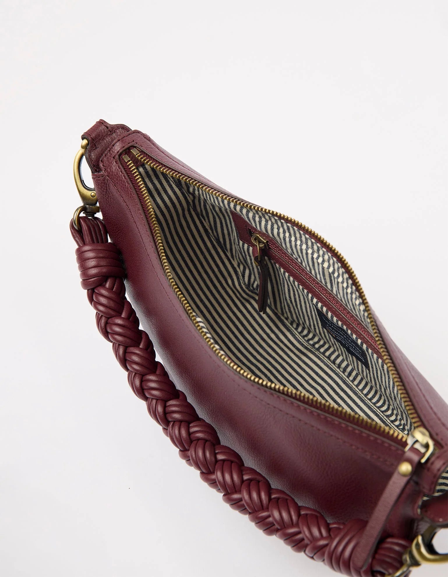LEO Bag - Dark Cherry Soft Grain