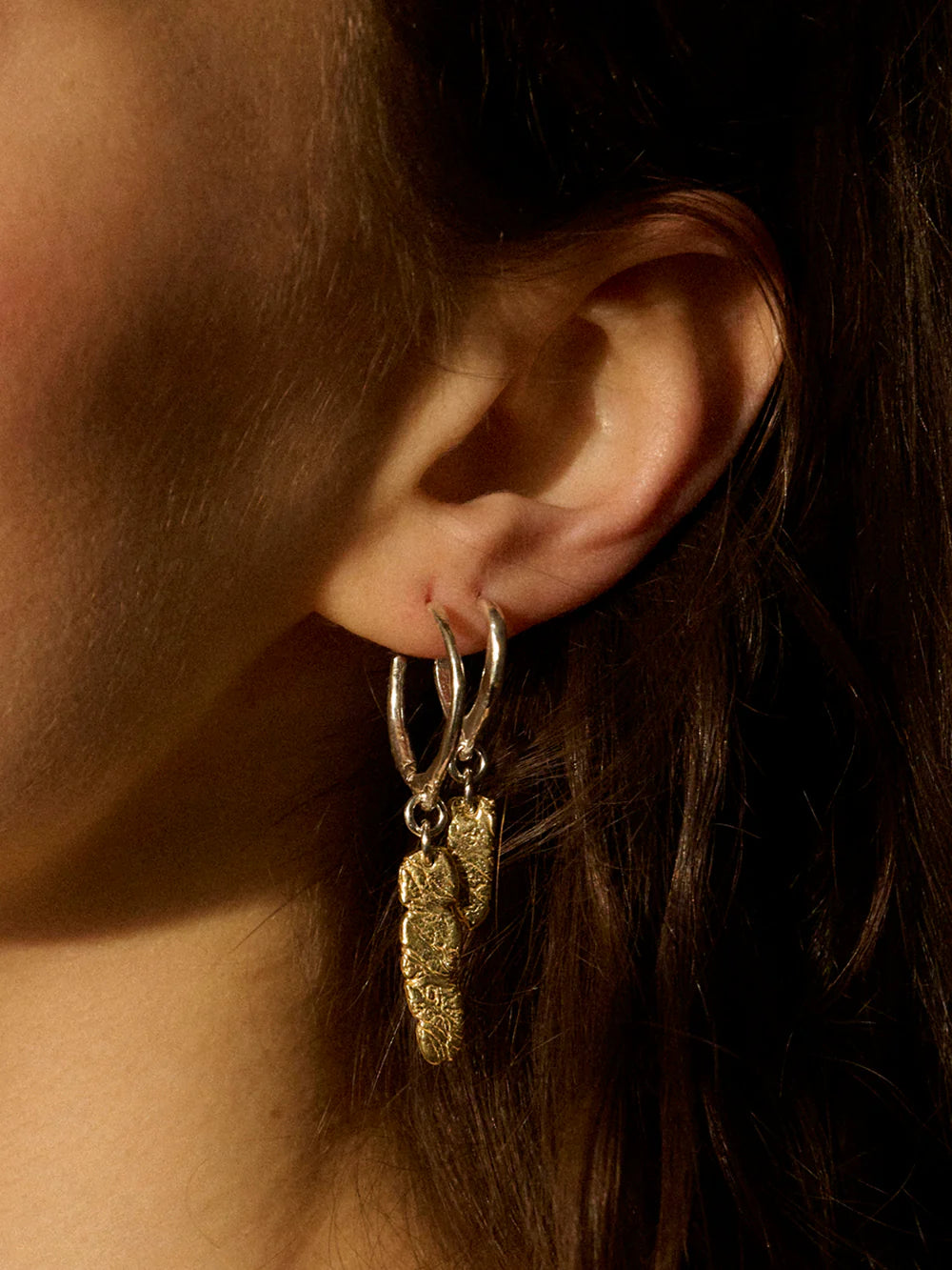 NO LETTING GO earring Silver GP