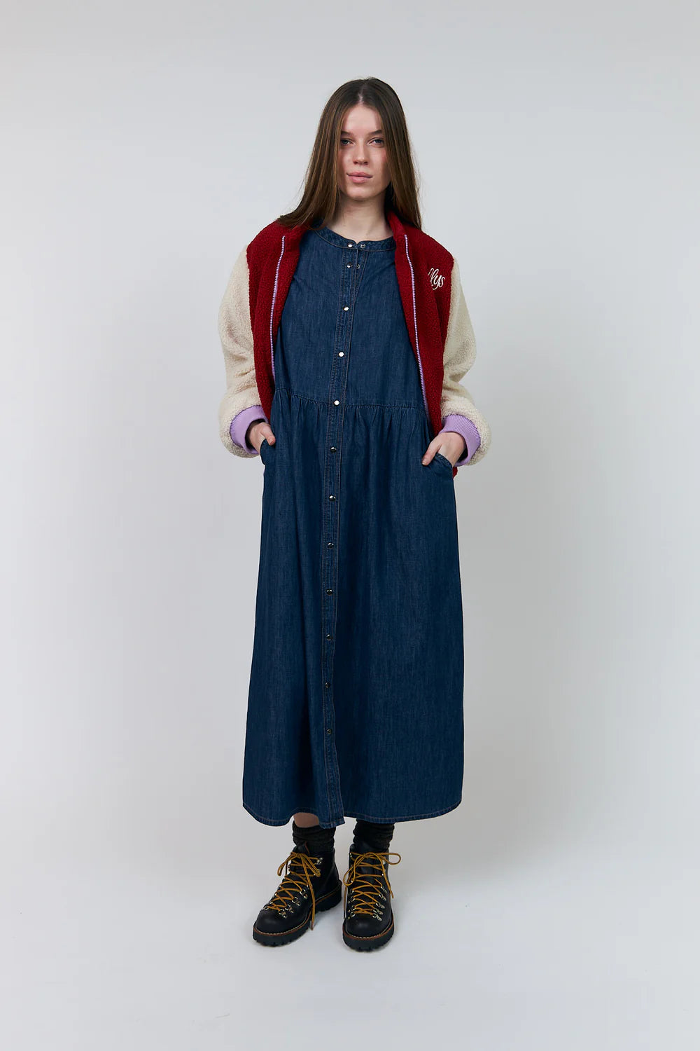 LUALL short jacket RED