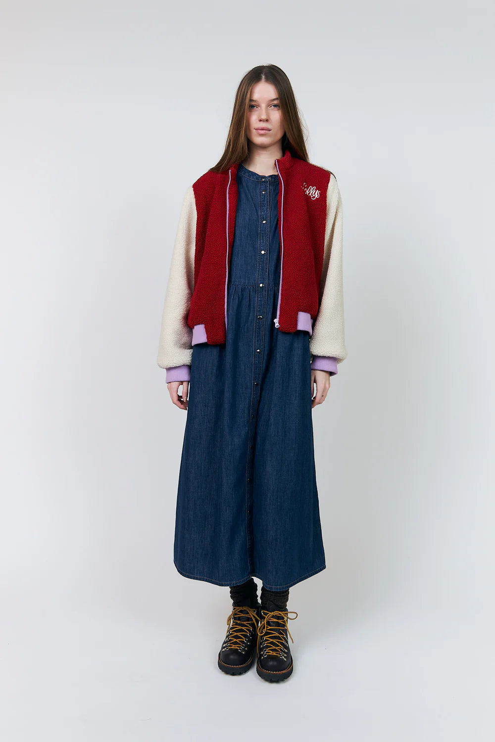 LUALL short jacket RED
