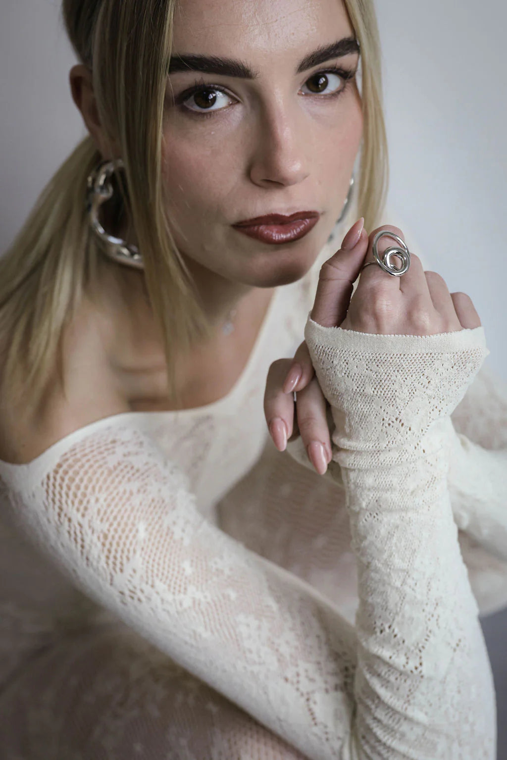 YVONNE Ring SILVER