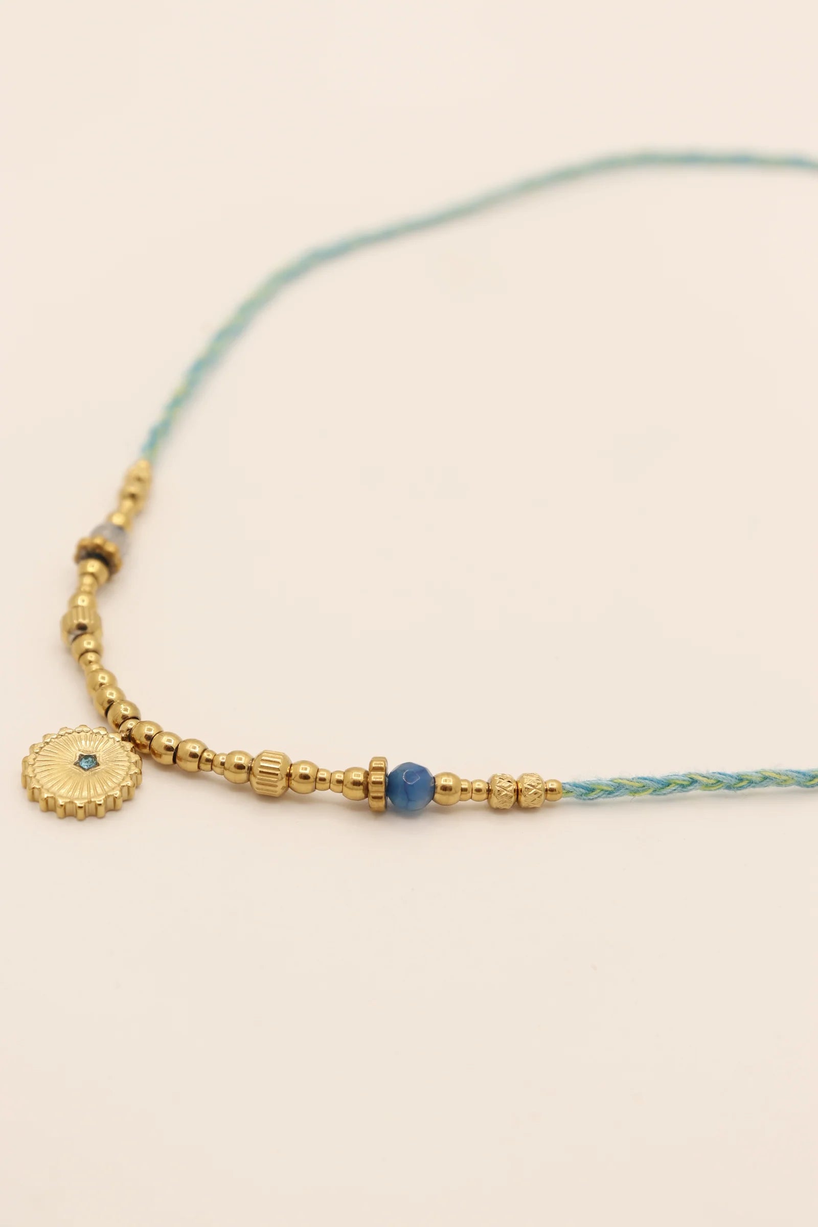 LOUISE ketting BLAUW