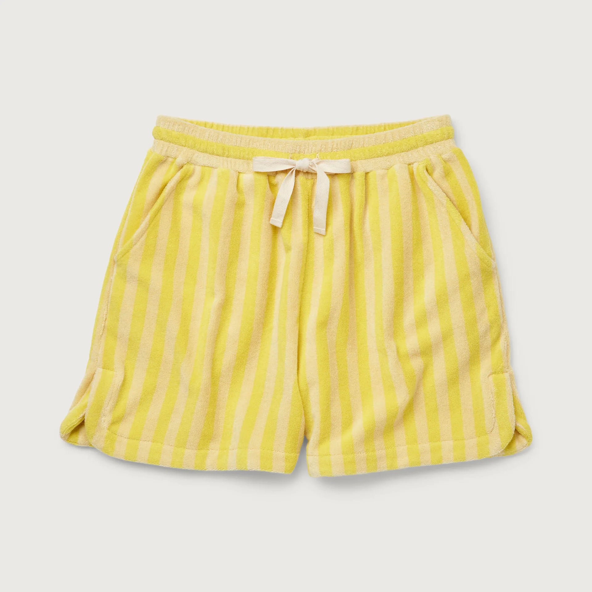 NARAM Gym Short PRISTINE & NEON YELLOW