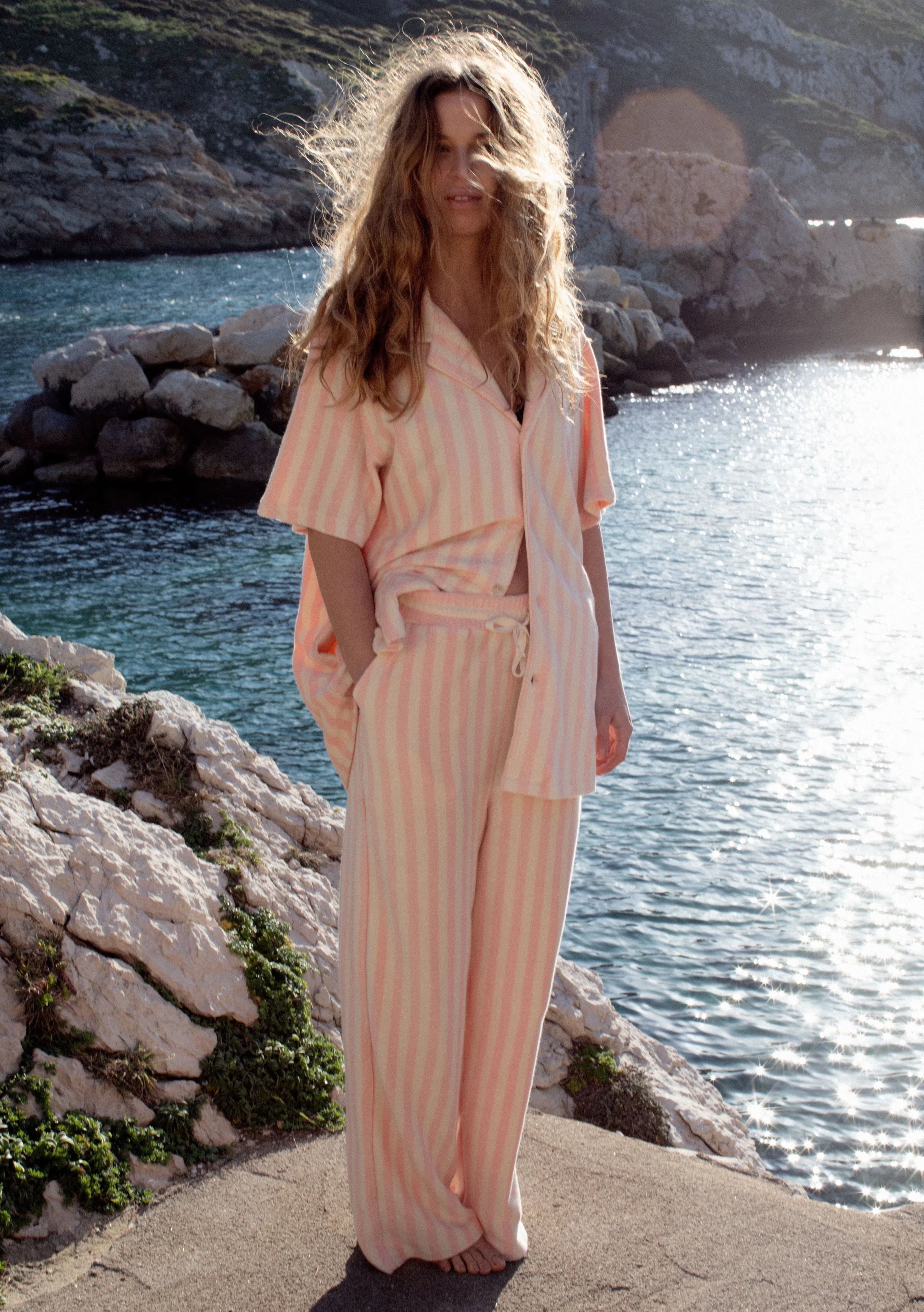 NARAM Pants TROPICAL & CREME