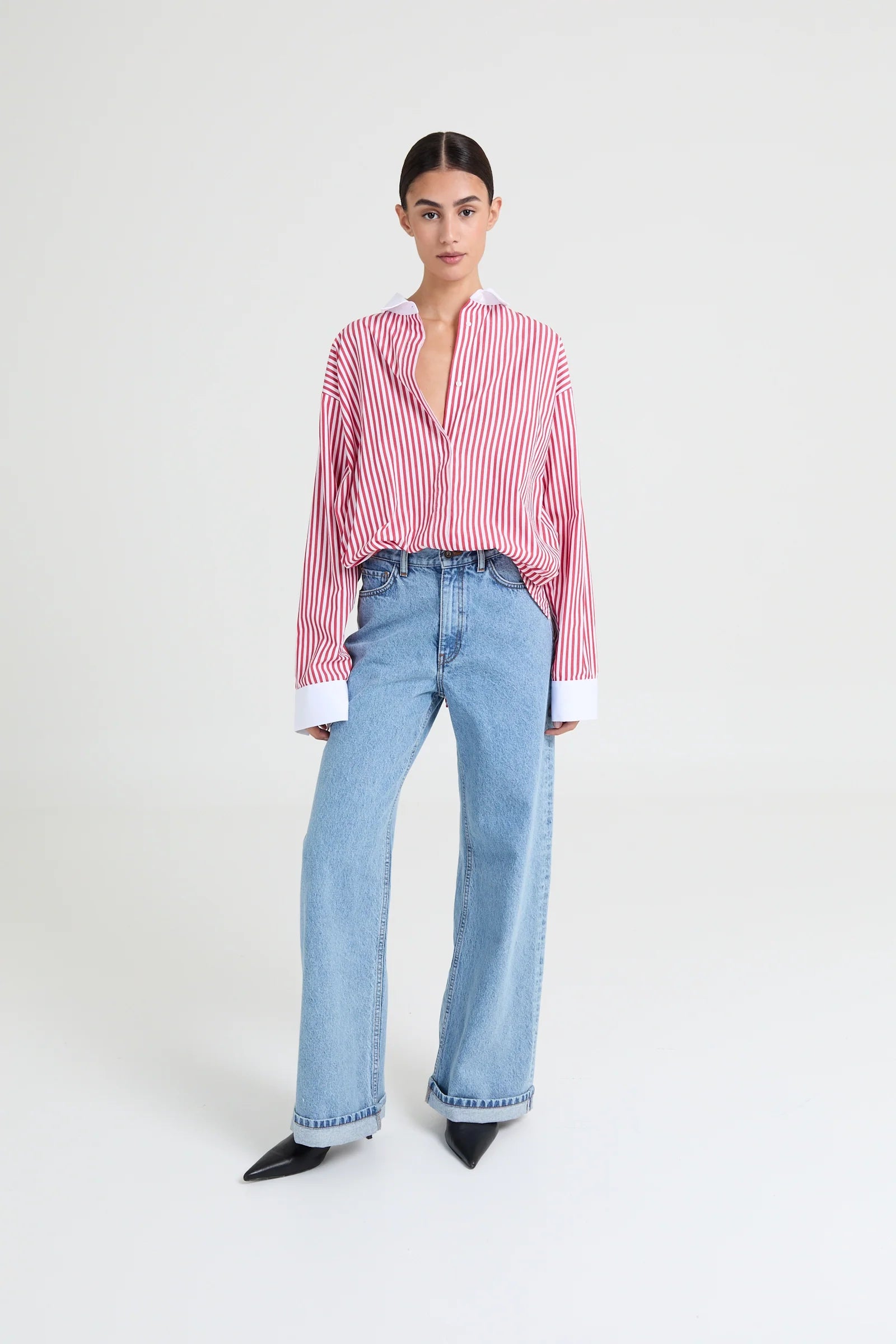 MAX Shirt - Red Striped
