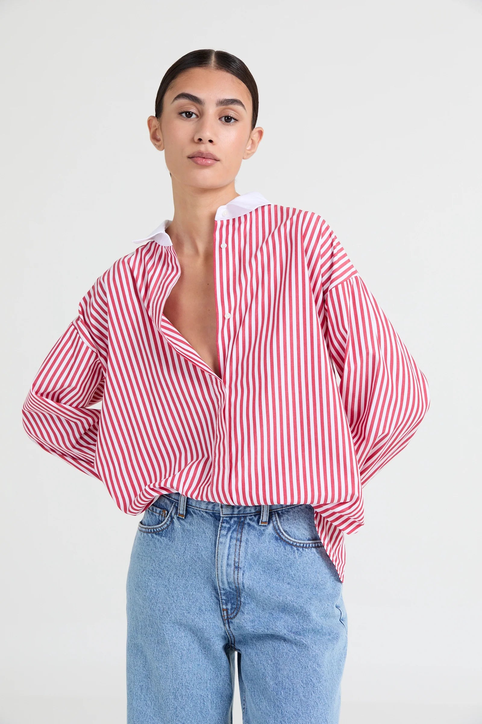 MAX Shirt - Red Striped