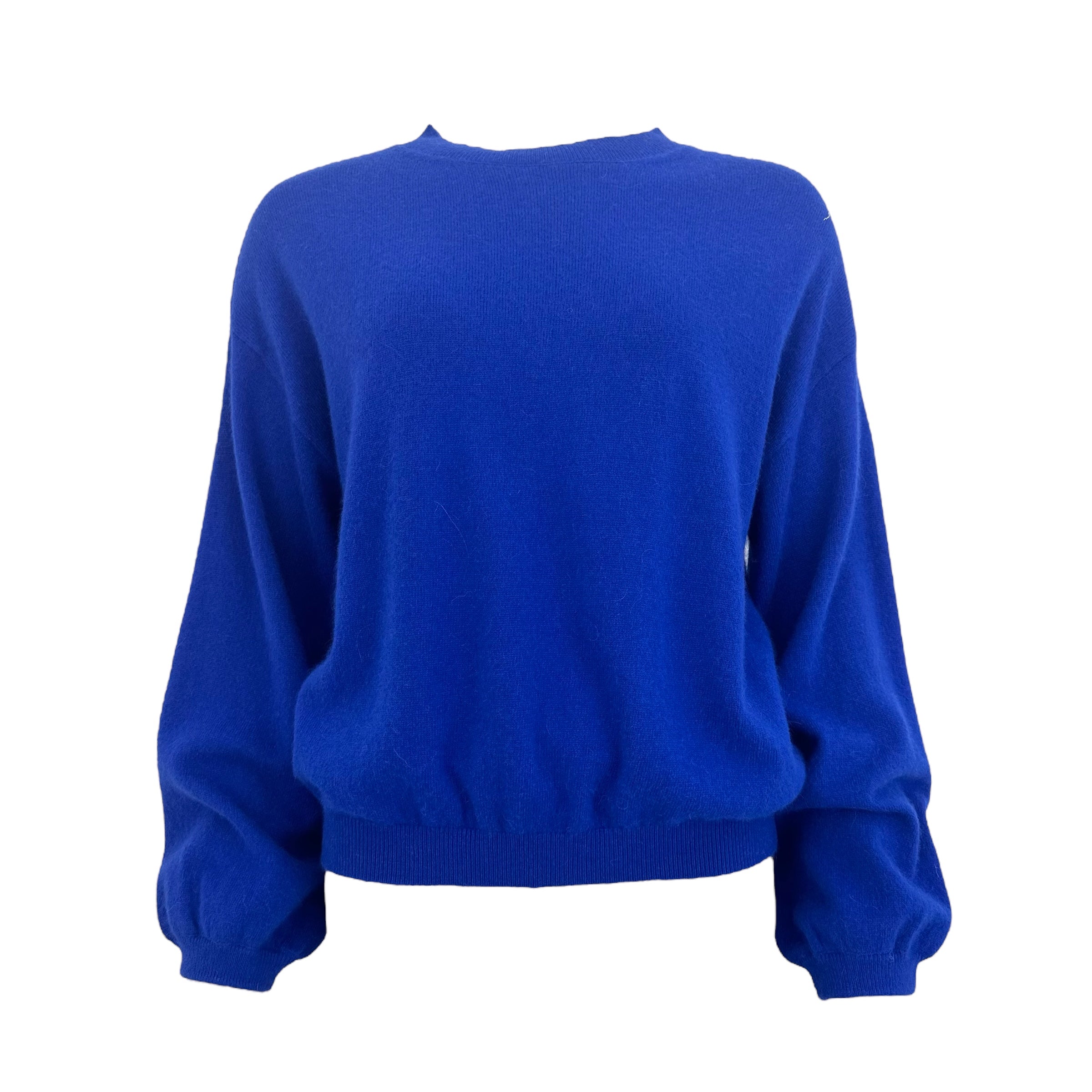 COLORADO 3/4 Puffed sleeves pull Royal blue