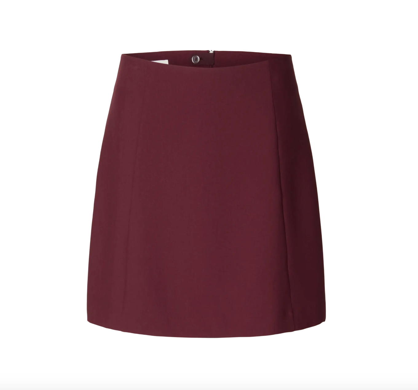 SLWRITA MW Short Skirt - Tawny Port