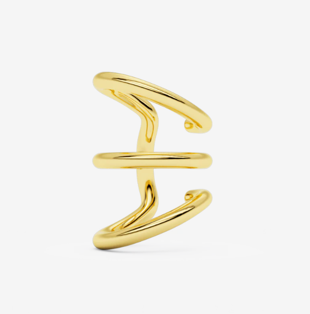 TRIO IVA earstud GOLD