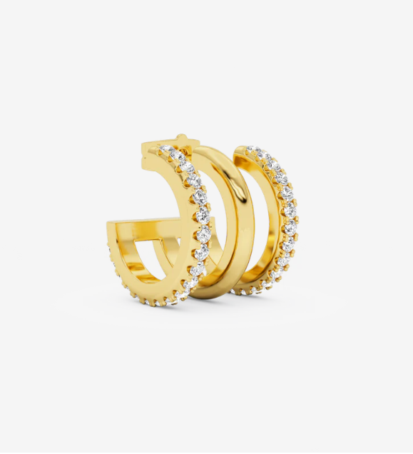 TRIO IVY earstud GOLD