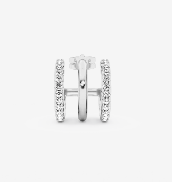 TRIO IVY earstud SILVER