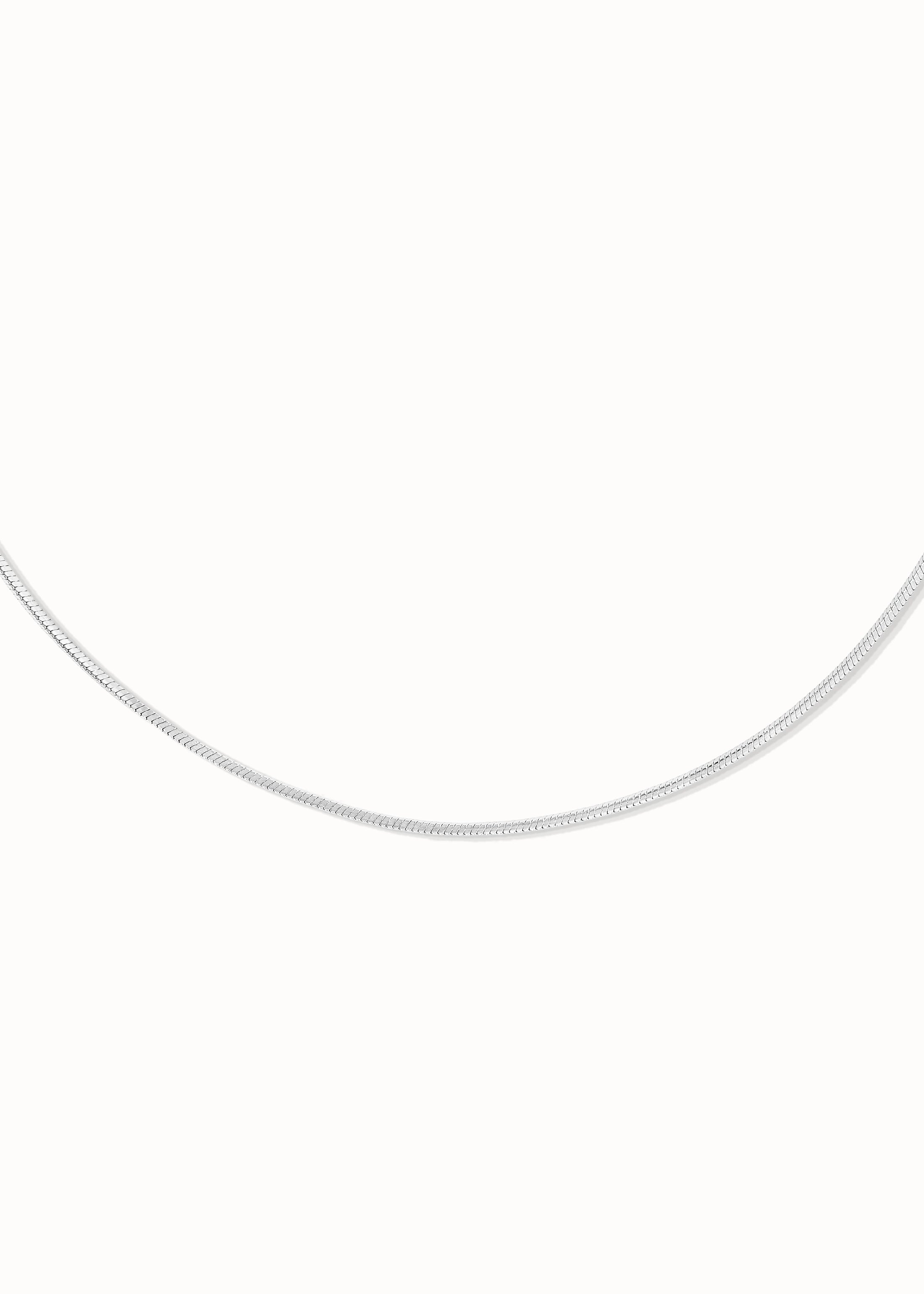 PLAIN AFFAIR necklace SILVER