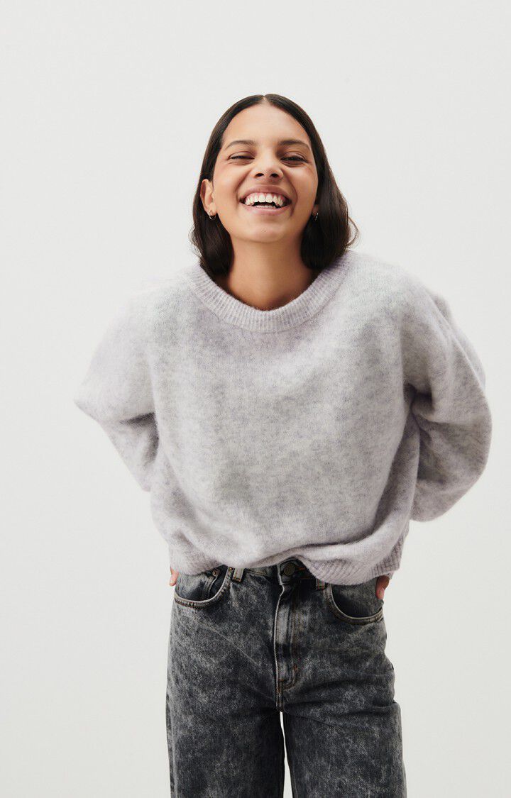 VITO18EE Pull Gris clair