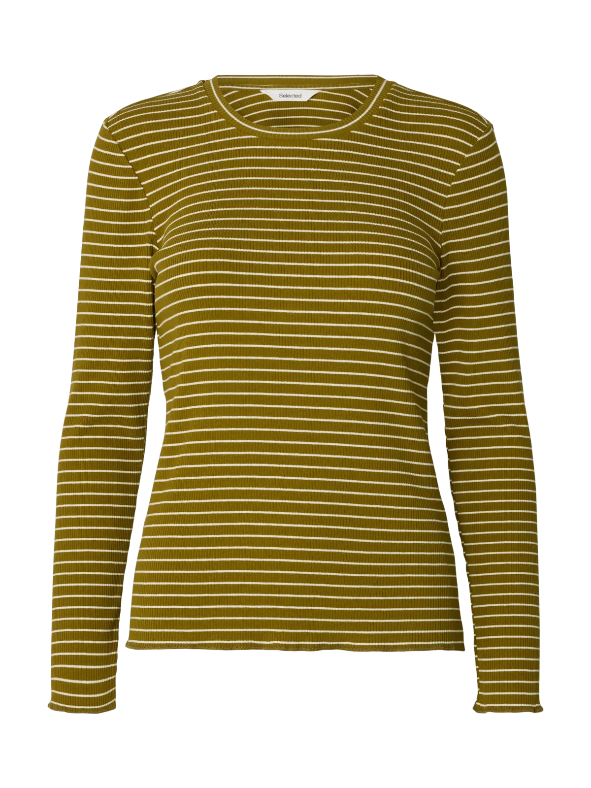 SLWANNA LS Crew Neck Tee NOOS - FIR GREEN