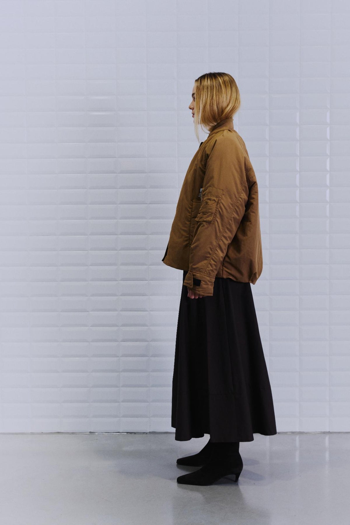 WBLGRAPPY Bomber - Dark Camel