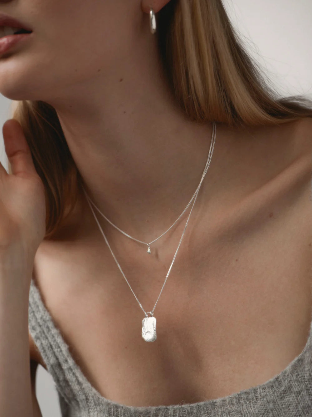 YOU Necklace SILVER