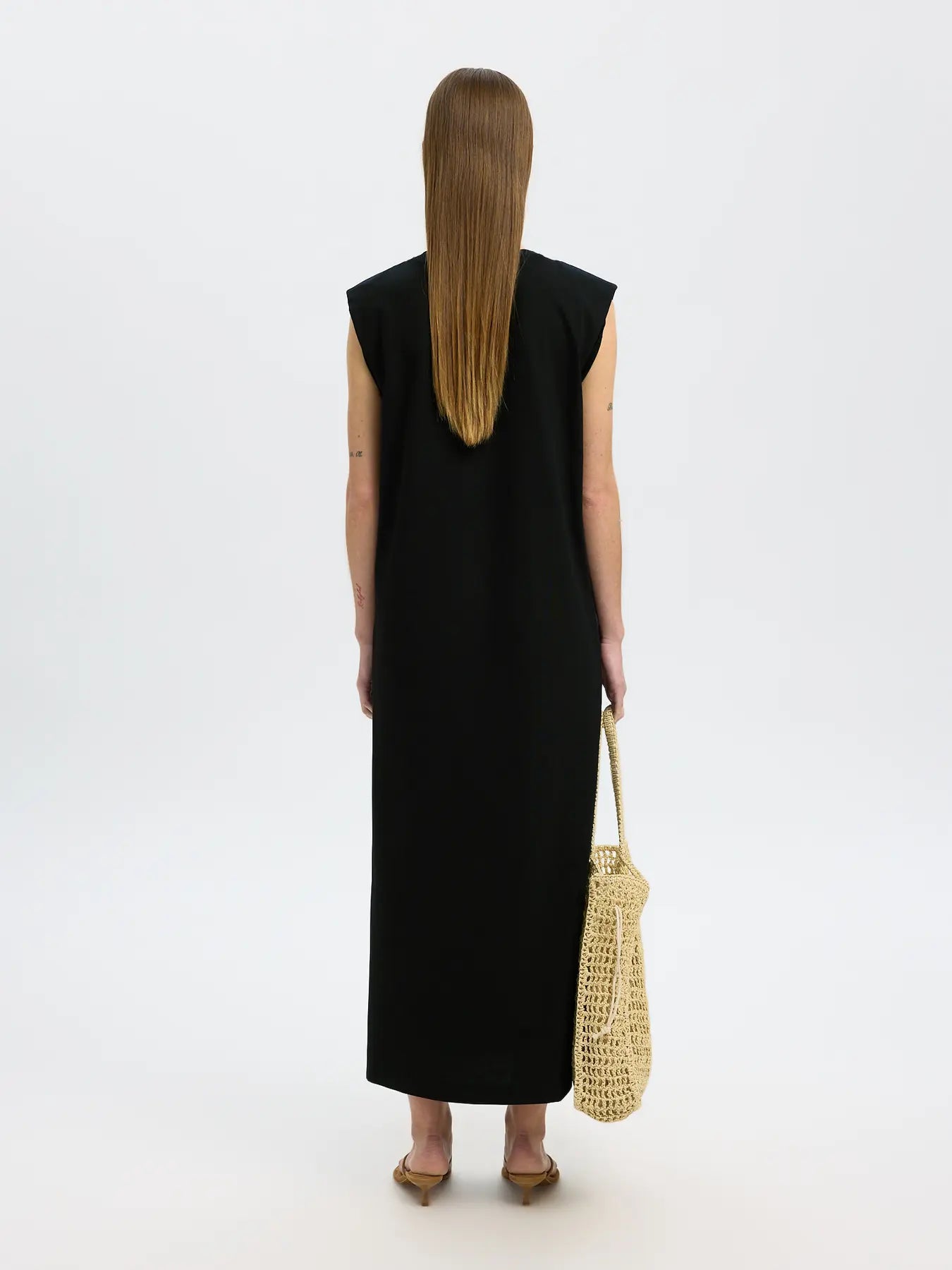 SLFHALLEY SL Ankle dress Black