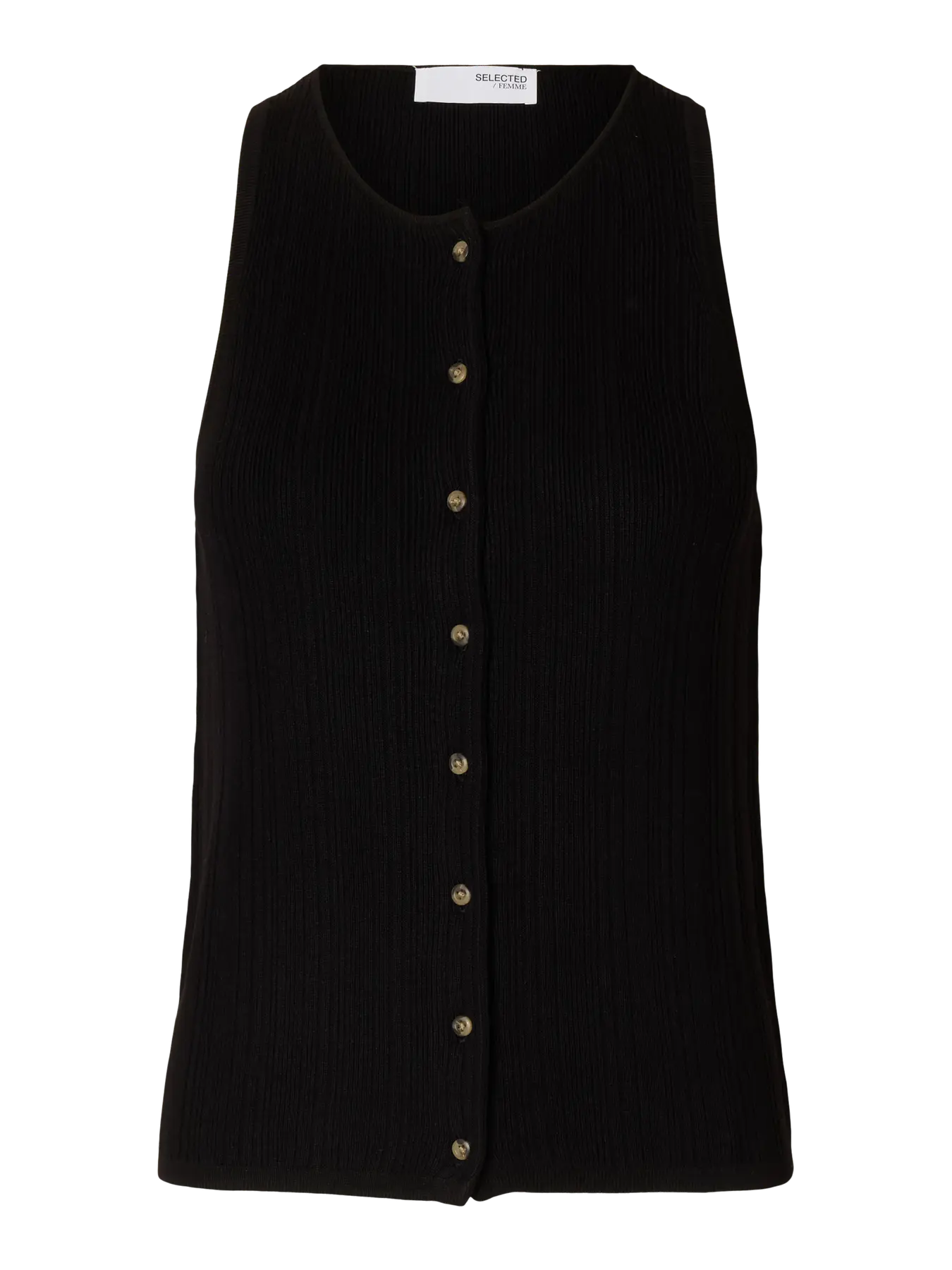 SLFTRIXIE SL Knit Button Top