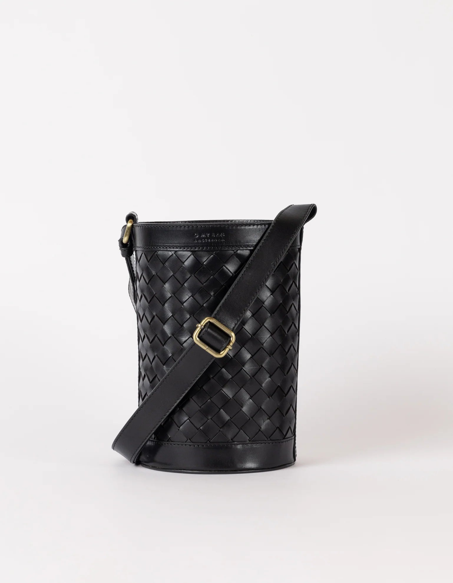 ZOLA Bag - Black Classic Woven Leather