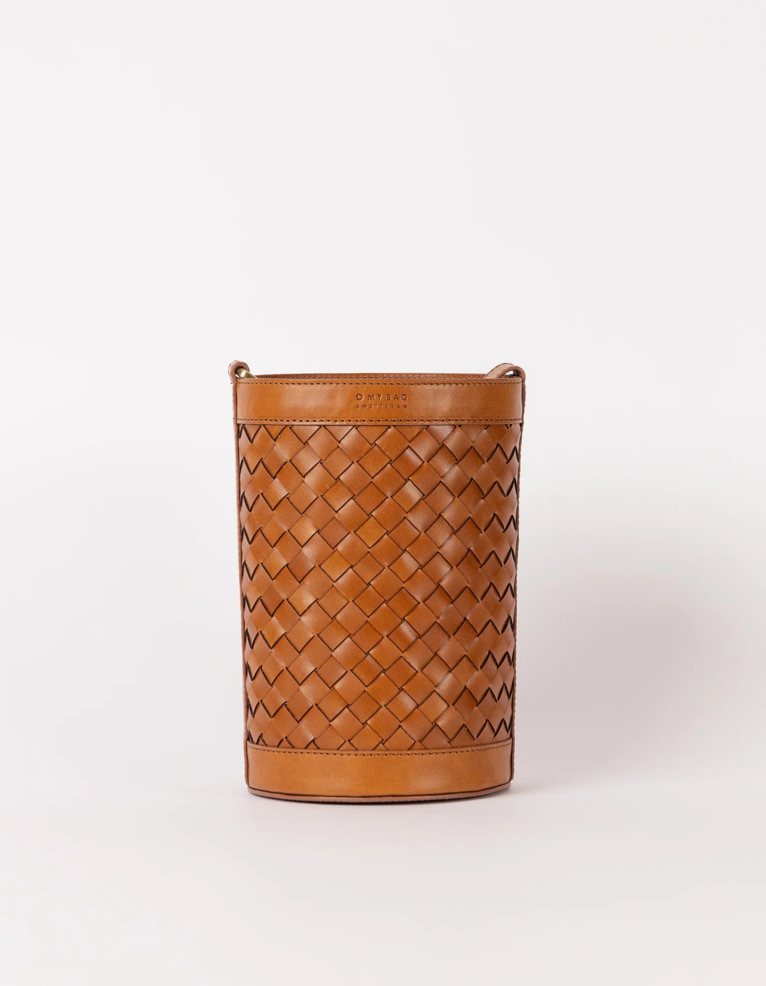 ZOLA Bag - Cognac Classic Woven Leather