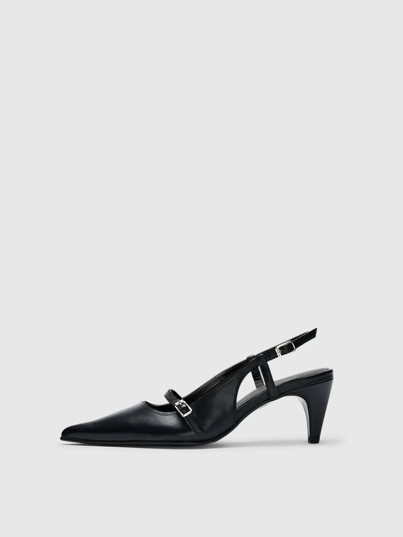 SLFISLA Leather Slingbacks