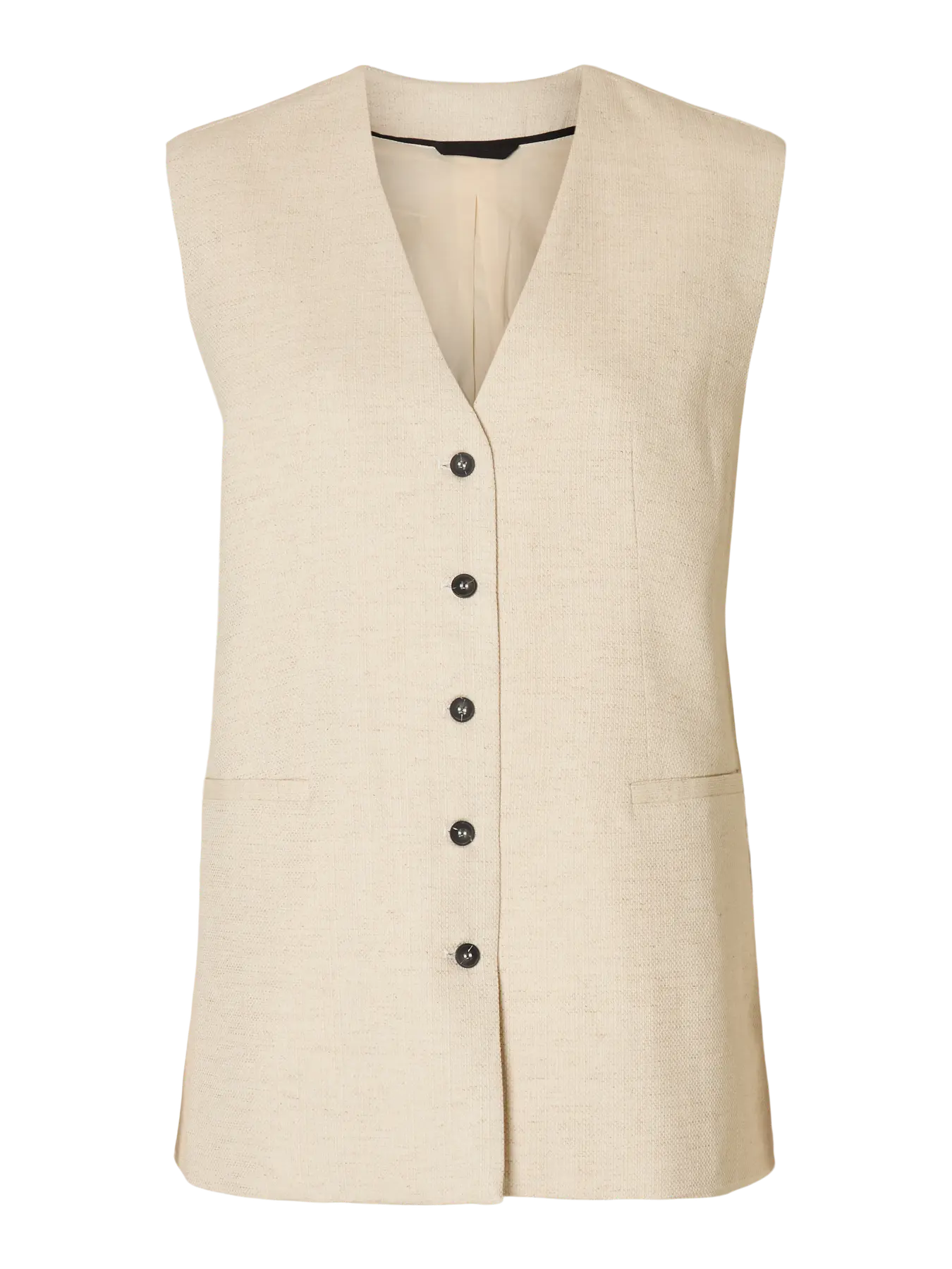 SLFMARA Long Vest Sandshell